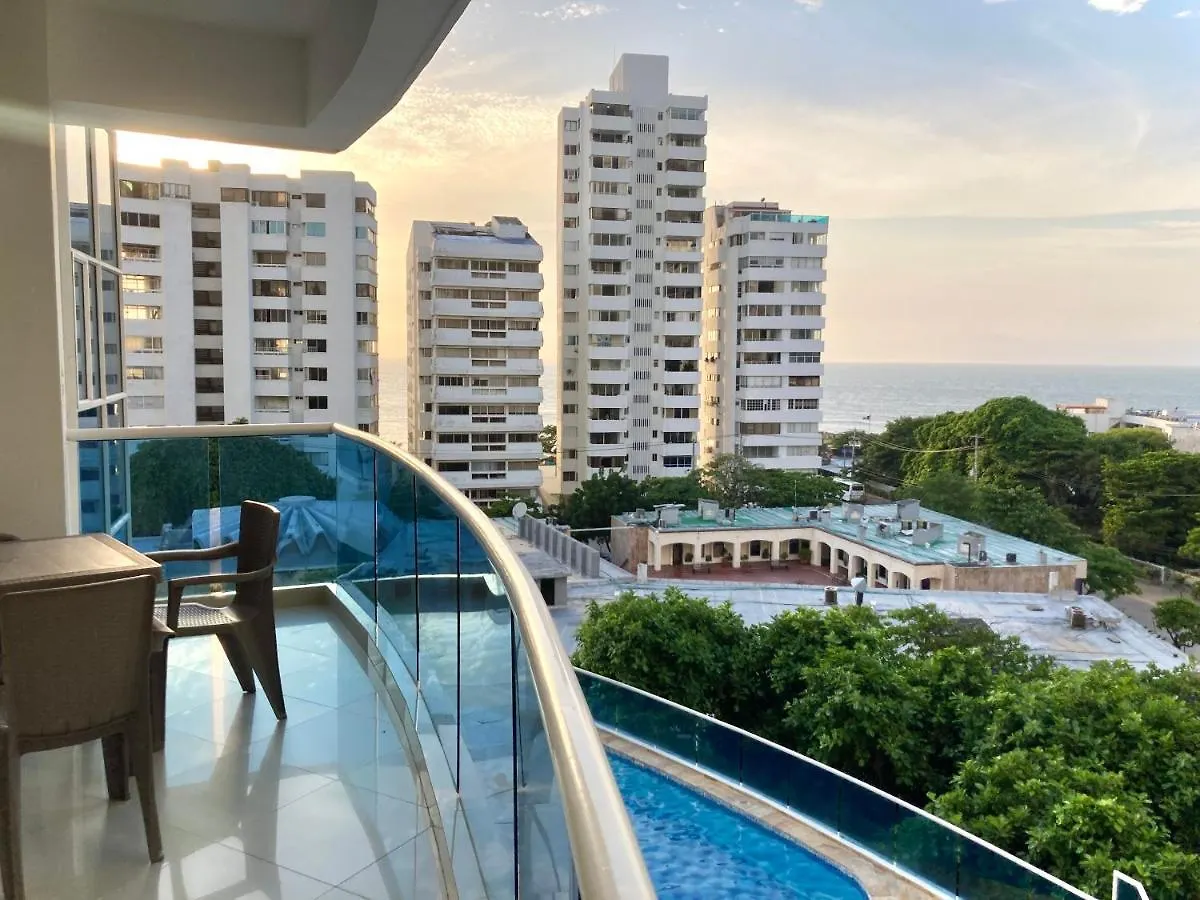 Charming 2Br Apartment With Terrace In El Laguito Cartagena Colombia